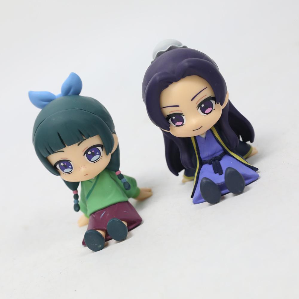 Cheap  Anime The Apothecary Diaries MaoMao Jinshi Cute  Action Model Figure Toys 6CM