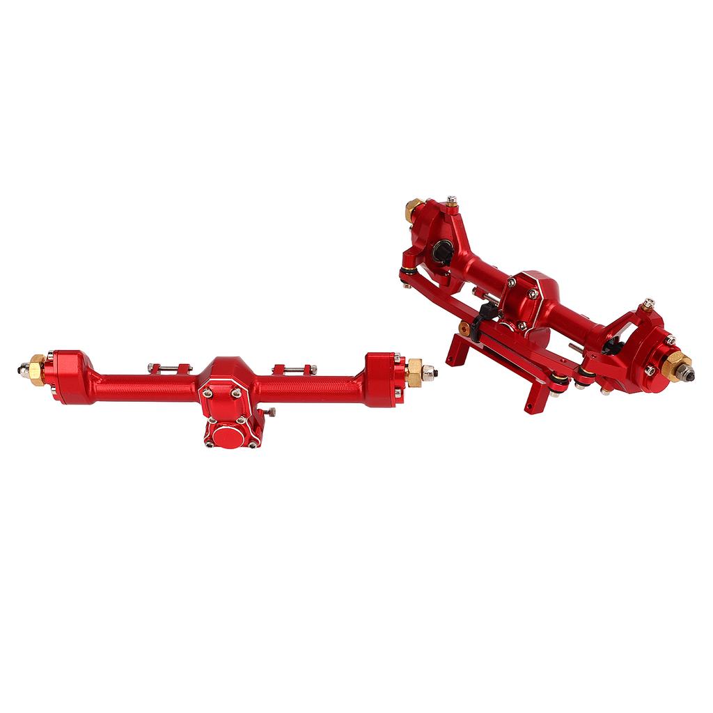 RC Front Rear Axle Assembly CNC Machined Hardened Steel Aluminum Alloy RC Front Rear   Axle for   SCX24 1Celsius24