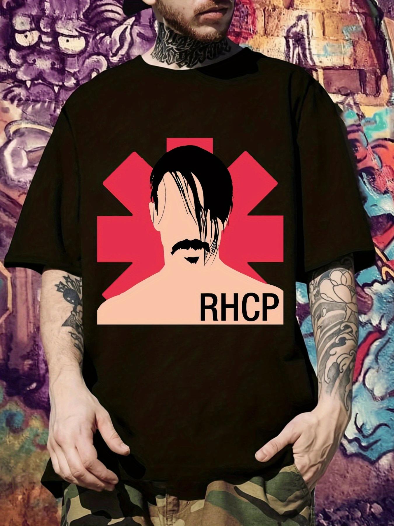Red Hot Cross Graphic T-shirt - Bold Band-Inspired Tee XXL