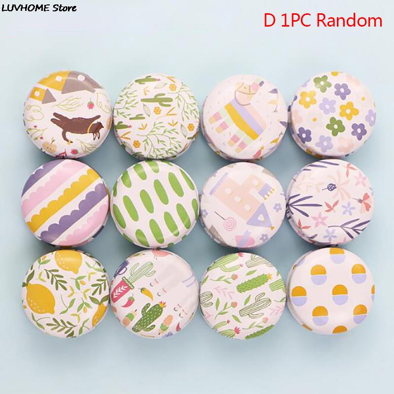 Retro Luxury Candle Jars Holder Storage Case Empty Tin Box Round Container with Lid Small Diy Candle Making Wedding Sweet Gifts