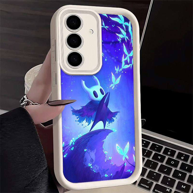 Phone Case for Samsung Galaxy S26 S25 Ultra S24 FE H-Hollow K-Knight Game Shell S23 Plus S22 + S21 S20 5G Soft Silicone Funda