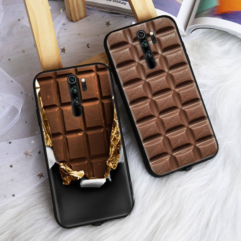 

Чехол для iPhone 15 14 12 Xiaomi Redmi Note 13C VIVO Y20 Samsung S24 FE Realme C21y OPPO A76 Chocolate
