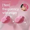 Nipple Clip Vibrators for Women–Dual Stimulation Breast Massager with G-Spot&Nipple Vibration, Rechargeable Adult Toy& Solo Play