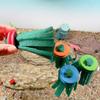Spawning Mop for Fish Tank Breeding Mop for Aquarium 10 Pieces Reusable Floating Tool Kit with Foam Ring for Amphibians