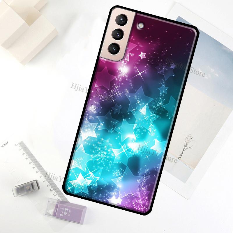 Bright Stars Art Case For Samsung Galaxy S23 Ultra Note 20 10 S9 S10 Plus S20 S21 FE S22 Ultra Phone Cover