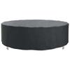 Furniture Cover Black 320 x 320 x 105 cm 210D Oxford Fabric