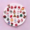 Cartoon Kerstbel Hars Accessoires Diy Roomlijm Haarpin Telefoonhoes Schoen Gesp Kerstboom Decoratie