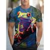 Harajuku Stijl Kikkers Patroon 3D Geprint Heren T-shirt Zomer Casual Korte Mouw T-shirt Kinderen Dagelijkse Streetwear Heren Y2k Kleding