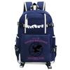 Japanese Cartoon Print Teen Student Schoolbag Outdoor Leisure Large Capacity Travel Backpack