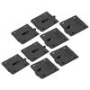 4 Sets Sliding Door Roller 25mm Wardrobe Pulley Wheel Accessory for Cabinet Furniture