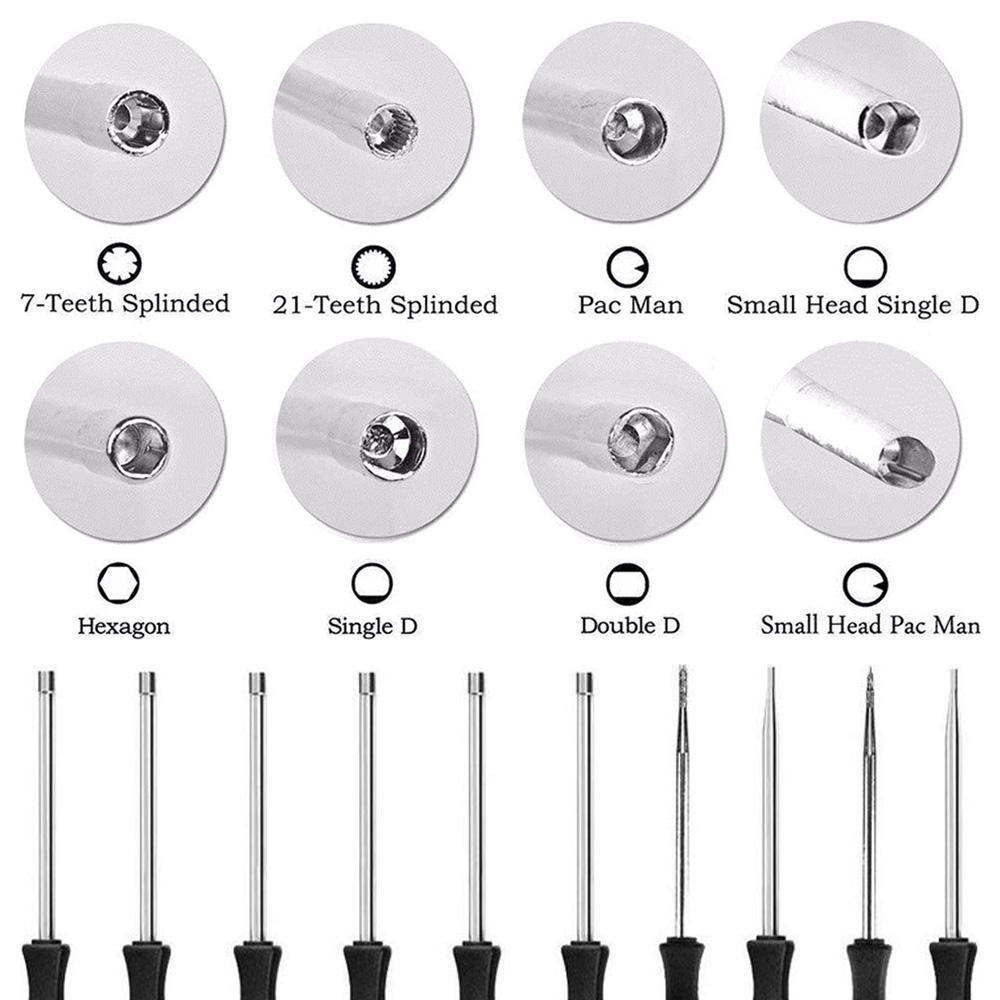 25pcs Carburetor Adjustment Tools Multi-head Tune-up Screwdriver Set Car Repair Motorcycle Accessories for Chainsaw Trimmer
