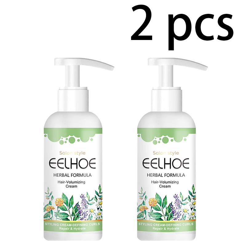 EELHOE Bouncy Volume Pflegecreme Anti-Frizz Lockiges Haar Volumen Natürliches Volumen Styling Haarpflege Elastifizierer