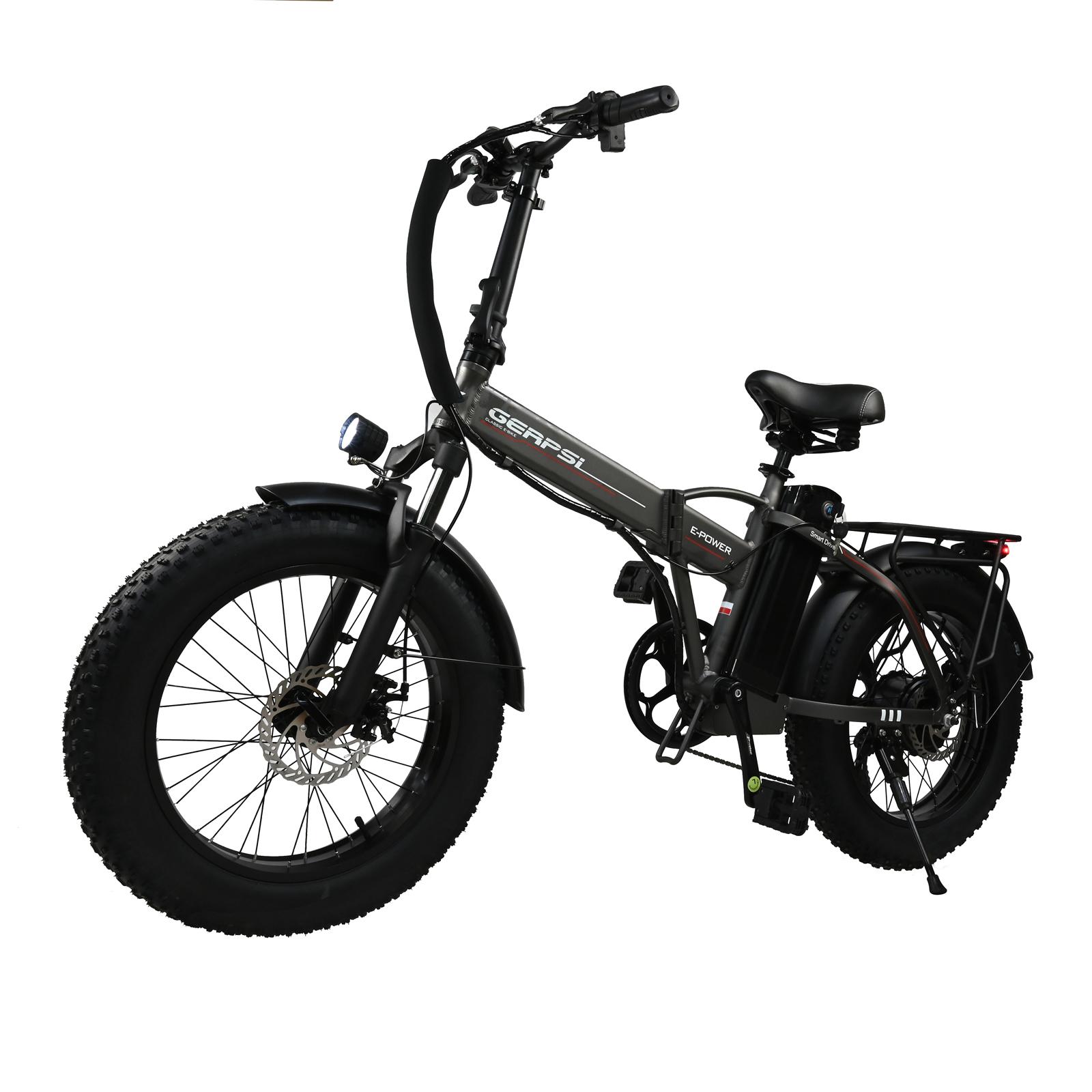 BAOLUJIE DZ2002 Pieaugušo elektriskais velosipēds 500W