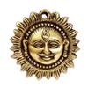 Pure Brass Sun Idol Face Wall Hanging Sun Wall Hanging Statue, Puja Figurine