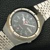 GENUINE VINTAGE SEIKO 5 AUTOMATIC 7019A JAPAN MENS BLACK DIAL WATCH a702413-5 R124-a702413