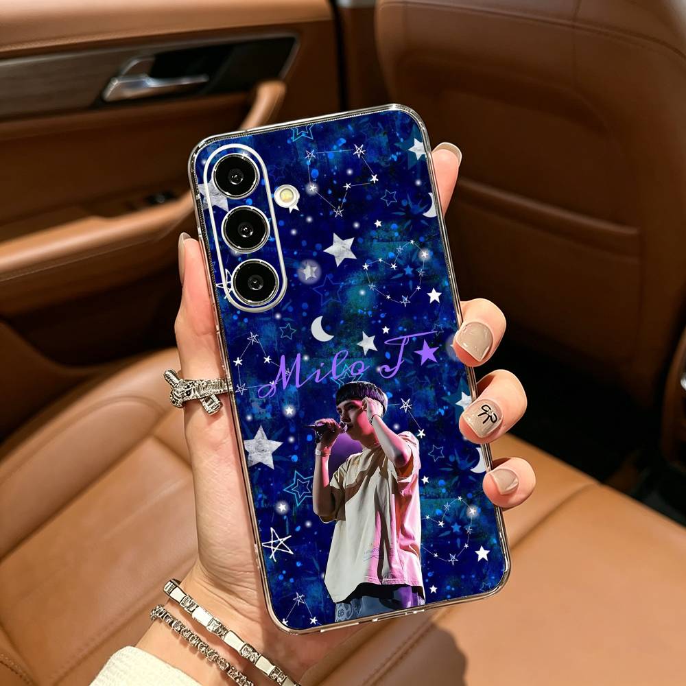 Singer M-Milo  J  Phone Case For Samsung Galaxy A71,A70,A52,A51,A40,A30 Transparent Cover