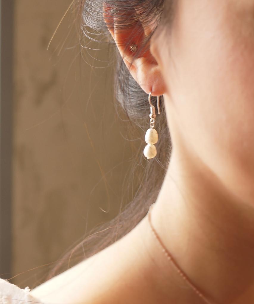 Saai Grain Pearl 01 Earrings