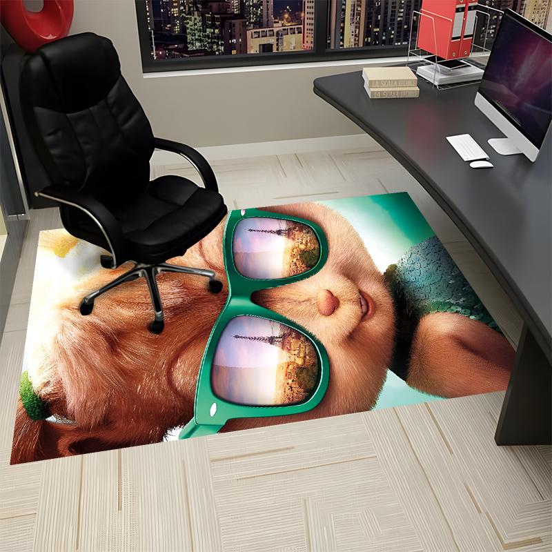Alvin and the Chipmunks Printed Carpet, Rug for Office Chair Living Room Bedroom Kitchen Room Decor Gifts.