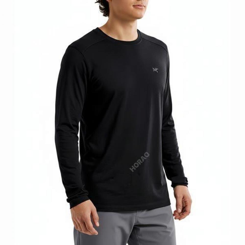 Arcteryx Eonia Merino Wool Ls Man Atpsm07732blk Black XL (around 110)