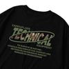 Seupeullaesikodeu Short Sleeve T-Shirt Black - Multicam Camo