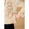 New Chinese Style Beaded Padded Jacket
