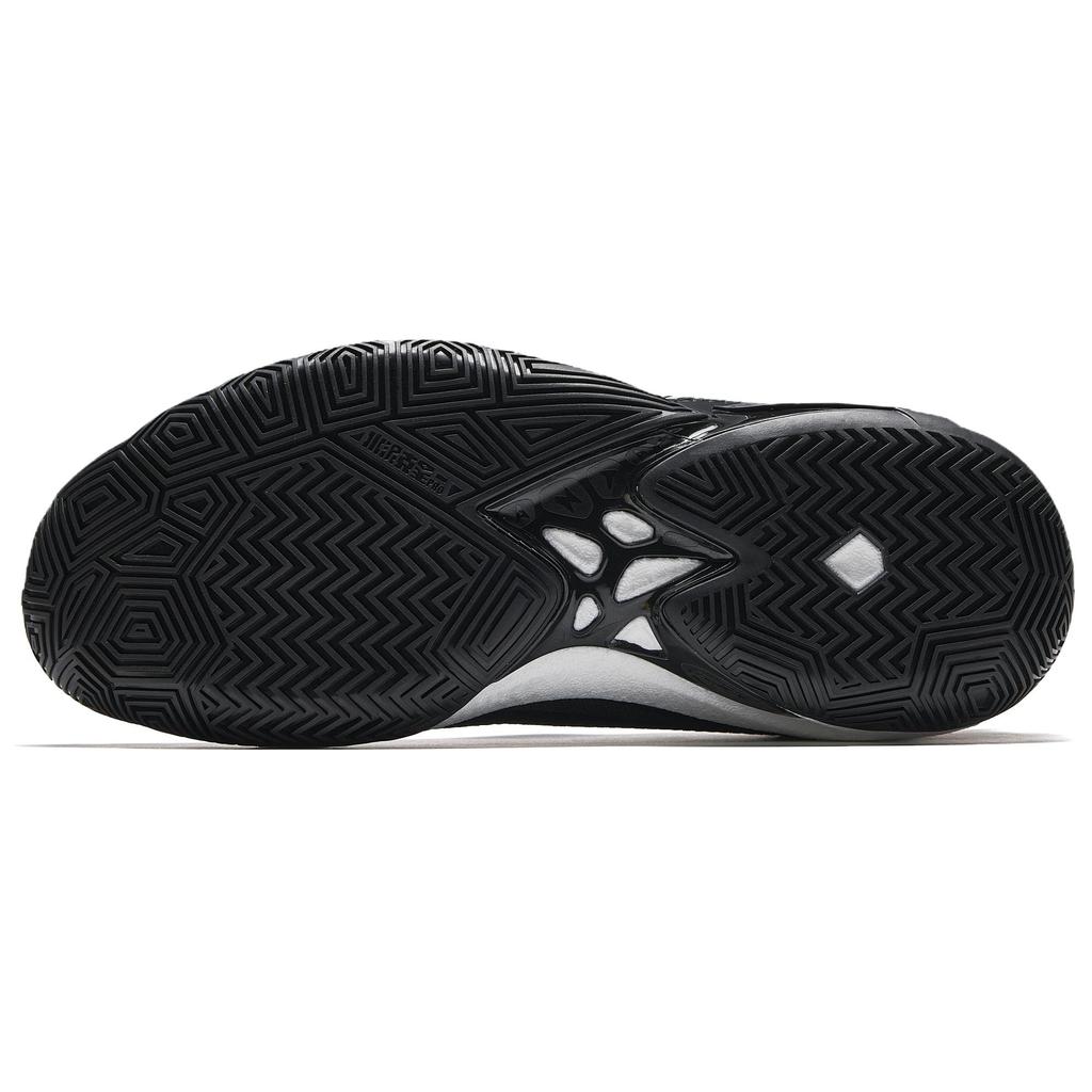 Anta Swagger 2 Cushioning Abrasion Resistant Rebound Low top Basketball Shoes Men's Black 912531106-1