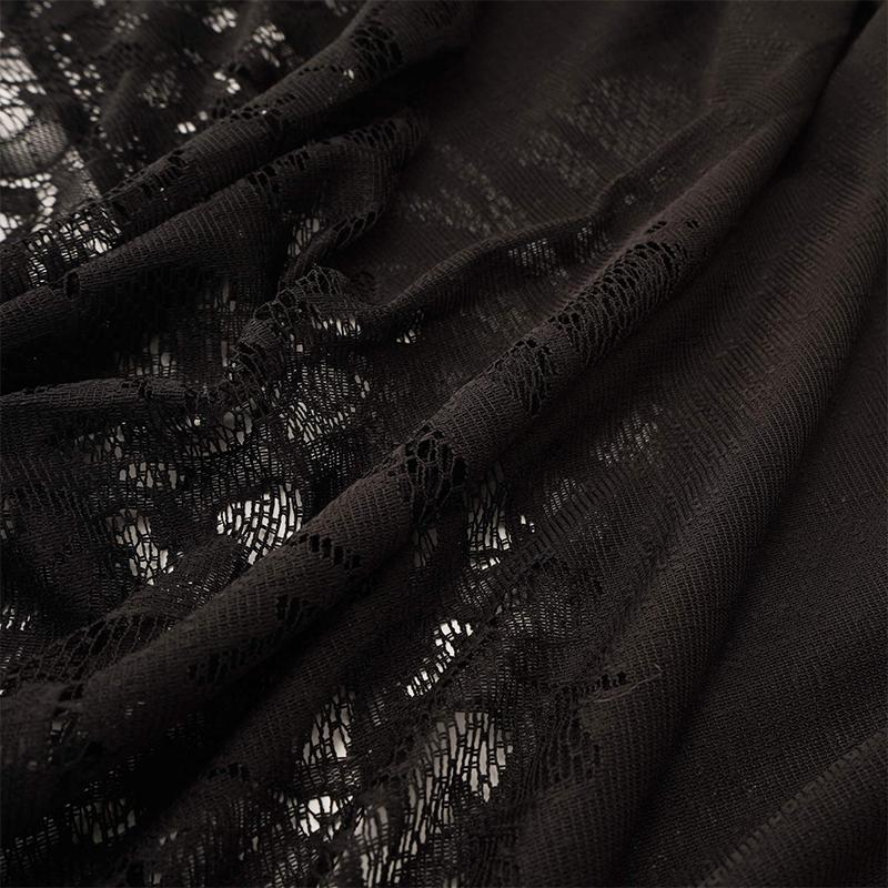 RUNMEI Black Yellow Pink Color Floral Lace Scarf Tassel Fringe Shawl Wrap Flower Headscarf Muslim Hijabs scarfs Women Ladies