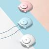 Summer Cooling Fan 3 Speeds Strong Airflow Low Noise Compact Size Rechargeable Personal Fan Neck Hanging Fan