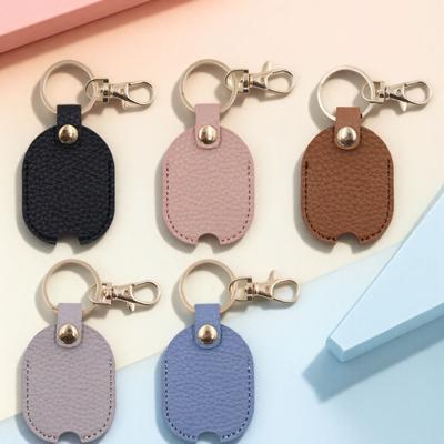 Broken Car Key Loop Replacement Keys Covers Replacement Portable Durable PU Leather Keychain Protector for Men and Women