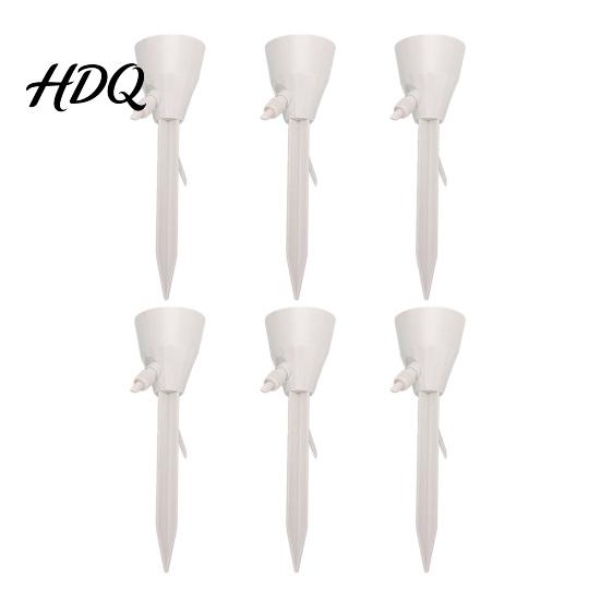 Garden Bed Drip System Flower Waterer Adjustable Self Watering Stakes Hands-Free Easy Install Plant Irrigator Solution for Indoor Outdoor Plants