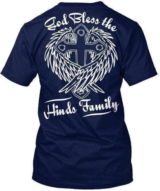 God Bless The Hinds Family T shirt Made in the USA Size S to 5XL L