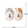 Crux NicoNui Keychain Set of 2 Matching Hamster Plush Toys with Magnetic Cheeks (Product Number 115453)