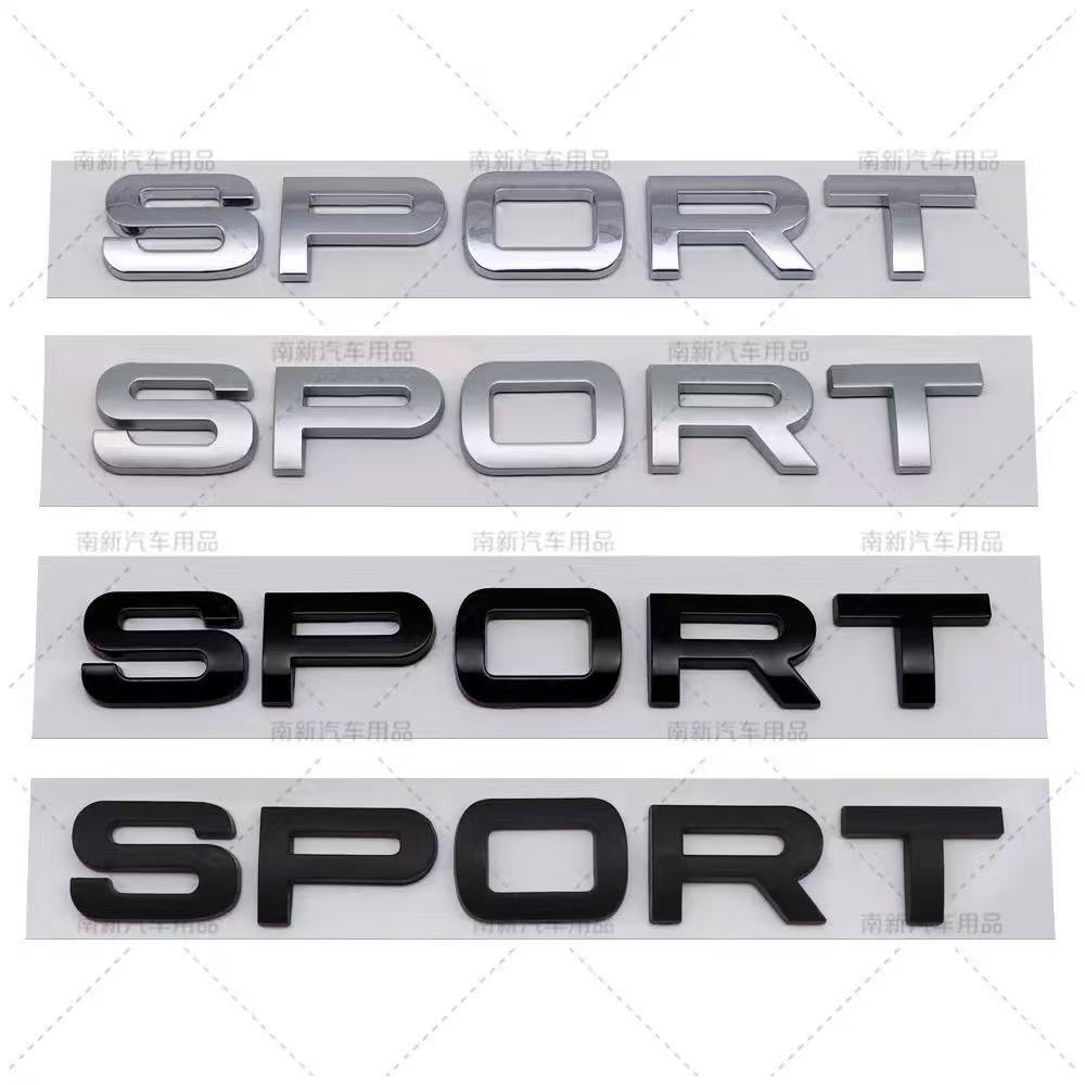 Letter Emblem Sport, Rear Trunk Tailgate Badge Sticker