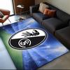 1PC Rug Club Crest Design Carpet, Chair Rug,Area Rug for Office Bedroom Living Rooms Bedroom, Doormat Decor Christmas Fan Gifts