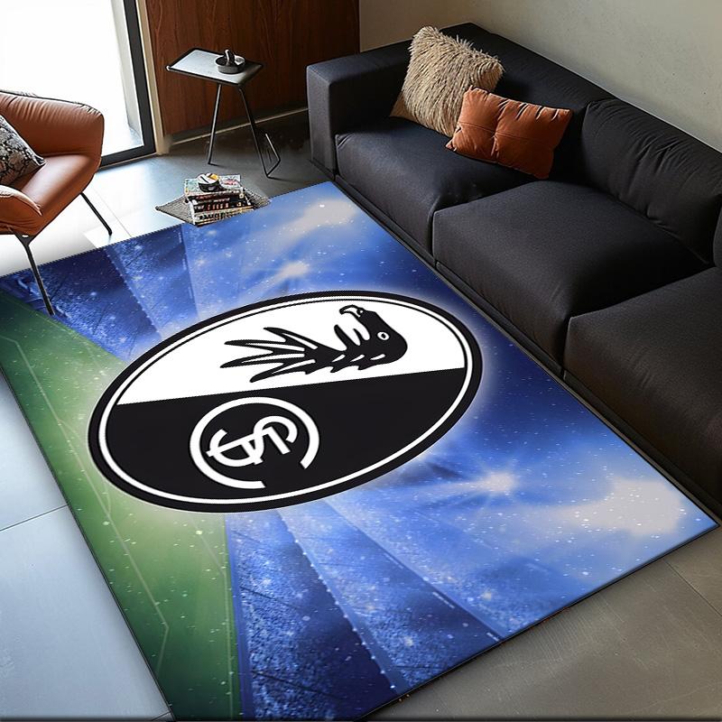 1PC Rug Club Crest Design Carpet, Chair Rug,Area Rug for Office Bedroom Living Rooms Bedroom, Doormat Decor Christmas Fan Gifts