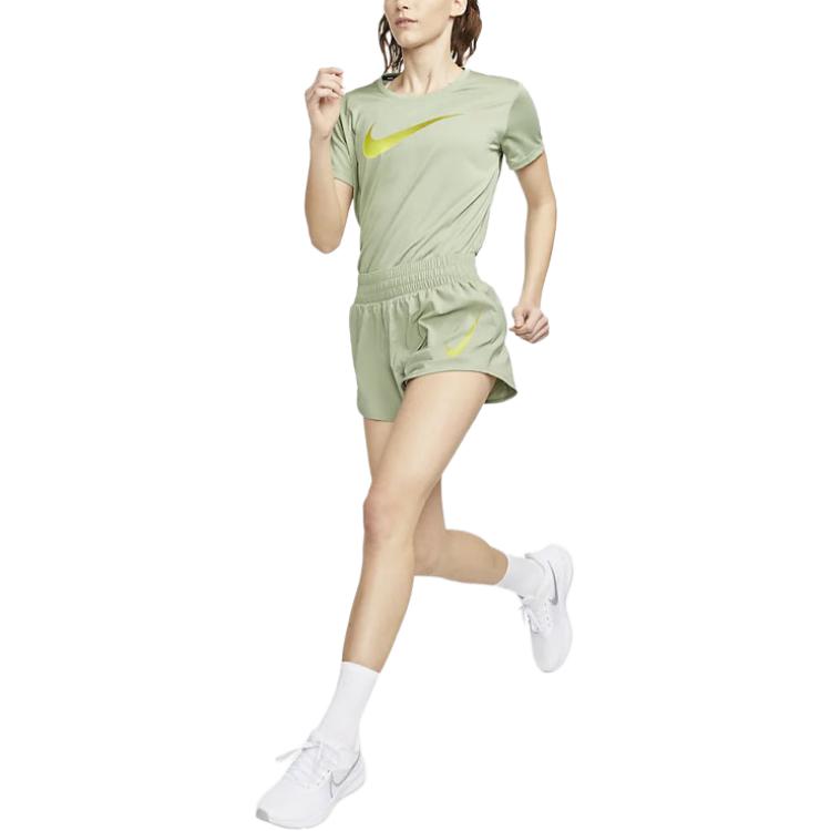 New Nike Casual Shorts Women's Oil Green DX1032-386