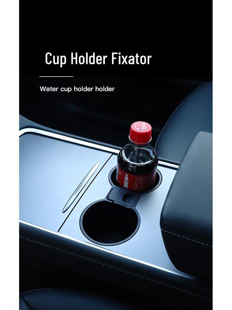 Silicone Anti-Shake Cup Holder for Tesla Model 3/Y Center Console