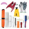 Chainsaw File Set, Chainsaw Guide Bar Bracket, Chainsaw Chain Stump Chainsaw Sharpener, Garden Tool Set Logging Equipment