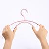 10pc Unmarked Anti-slip Clothes Hanger  Dormitory Bed Clothes Hanger Household Thick Clothes Stand Adult Plastic Clothes Support  Clothes Drying Rack