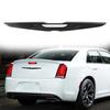 Carbon Fiber Exterior Rear Car Decoration Cover Trim For Chrysler 300 2011+