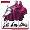 Robuster Elektroroller-Regenponcho