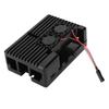 Case for Raspberry Pi 4 Cooling Shell Metal Box Aluminum Alloy Protective Enclosure with 2 Fan