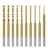 1 Pcs Drill Bit 0.6-2.2mm Tiny Drill Bit 2.35 Shank Engraving Bit Hole Drilling Tool Shank Wood Tools For Electric Drills