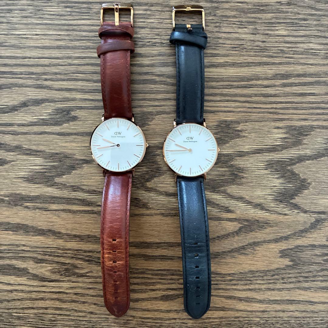 Used daniel wellington pair watch