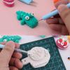 5Pcs/Set Silicone Clay Sculpting Tools For Brush Modeling Dotting Nail Art Pottery Clays Tool Diy Carving Ceramics Sculpture