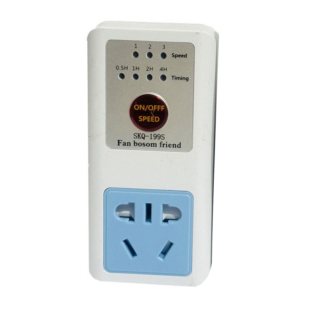 Fan Socket with Remote Wireless Plug Outlet Remote Switch Ceiling Fan Controller for LED Lamps and Household Appliances