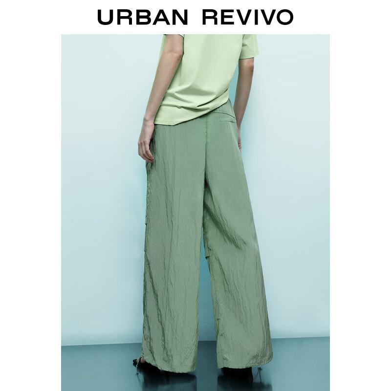UR Women's High-Waist Pleated Wide-Leg Pants