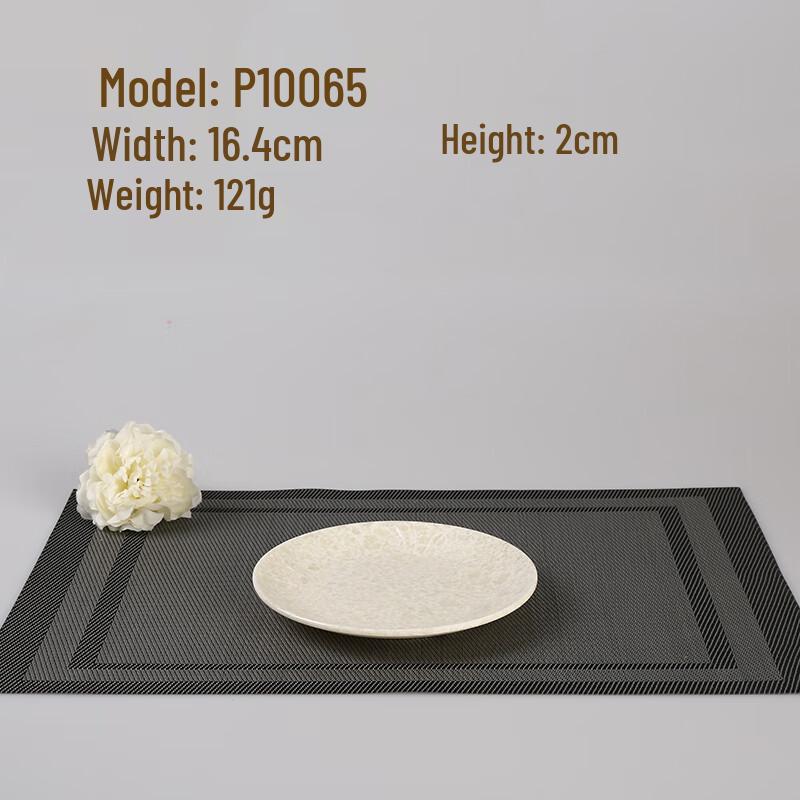 A5 Melamine Jade-like Round Serving Plate