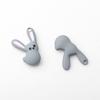 10pcs Color Cute Rabbit Animal Pendant Charms For Jewelry Making Handmade DIY Bracelet Earrings Necklace Key Chain Accessories