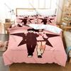 Cool Personality Dandadan Anime Bedding Set New 3D Print Duvet Cover Pillowcases Twin Full Queen King Size Soft Bed Linen